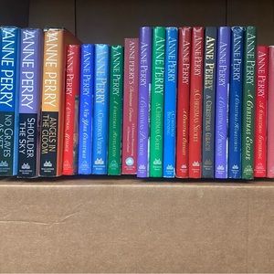 Anne Perry Hardback Mystery, Suspense novels (23 total)